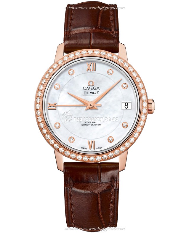 424.58.33.20.55.001 Omega De Ville Ladies Prestige Co-Axial 32.7 MM