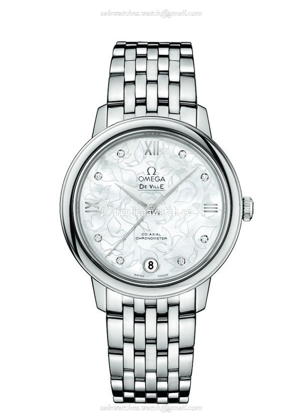 424.10.33.20.55.001 Omega De Ville Ladies Prestige Butterfly Co-Axial 32.7 MM
