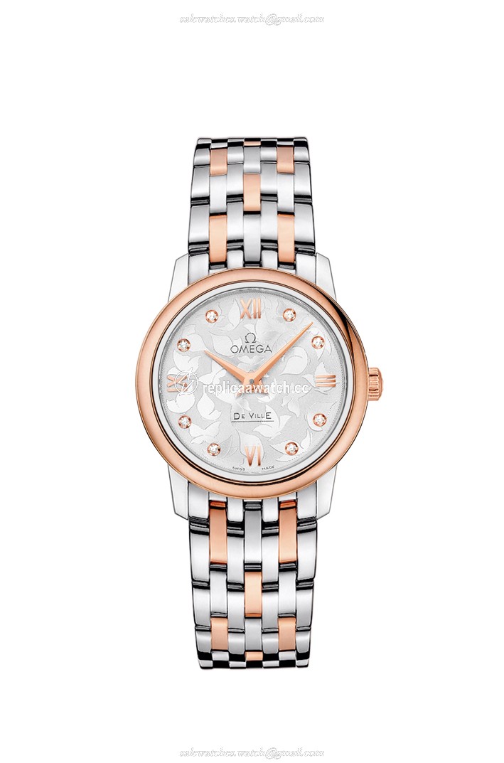 424.20.27.60.52.002 Omega De Ville Ladies Prestige Butterfly Quartz 27.4 MM