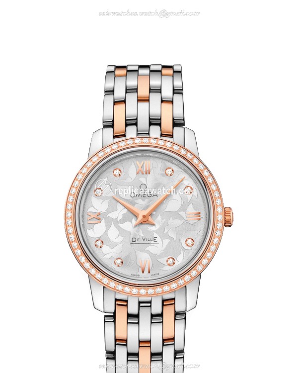 424.25.27.60.52.001 Omega De Ville Ladies Prestige Butterfly Quartz 27.4 MM