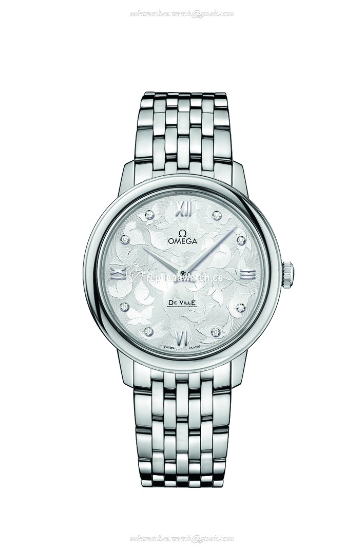 424.10.33.60.52.001 Omega De Ville Ladies Prestige Butterfly Quartz 32.7 MM