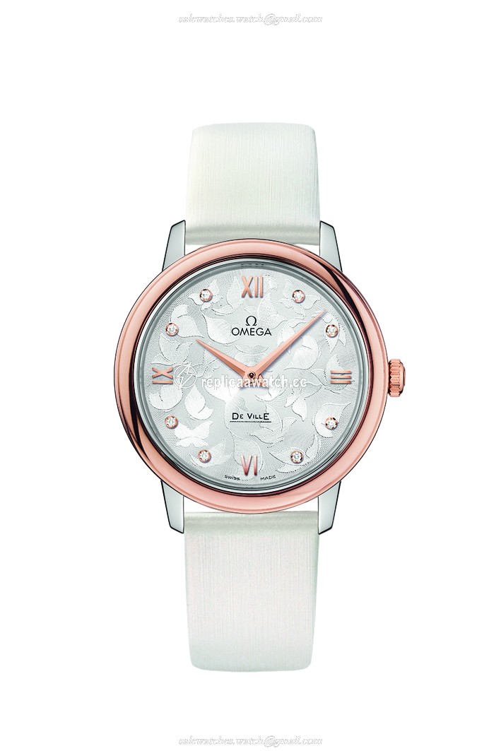 424.22.33.60.52.001 Omega De Ville Ladies Prestige Butterfly Quartz 32.7 MM