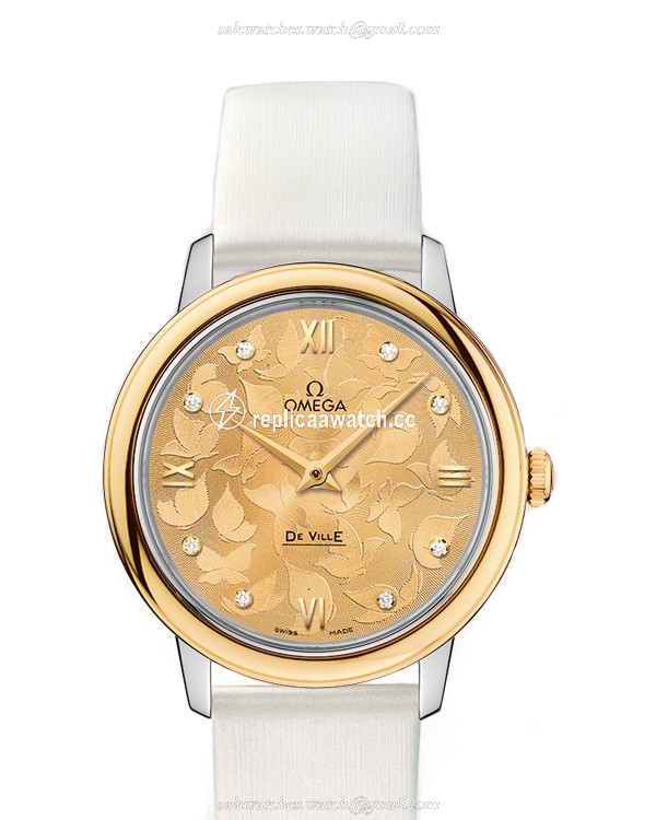 424.22.33.60.58.001 Omega De Ville Ladies Prestige Butterfly Quartz 32.7 MM