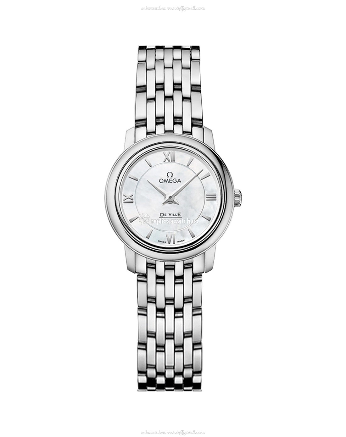 424.10.24.60.05.001 Omega De Ville Ladies Prestige Quartz 24.4 MM