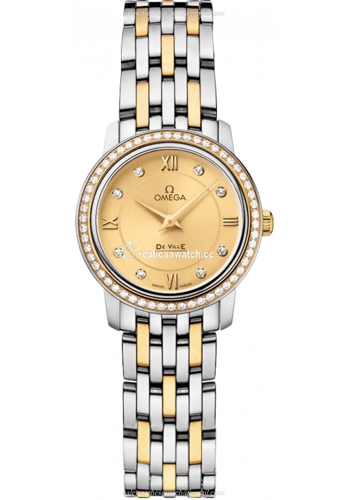 424.25.24.60.58.001 Omega De Ville Ladies Prestige Quartz 24.4 MM