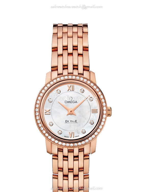 424.55.24.60.55.002 Omega De Ville Ladies Prestige Quartz 24.4 MM