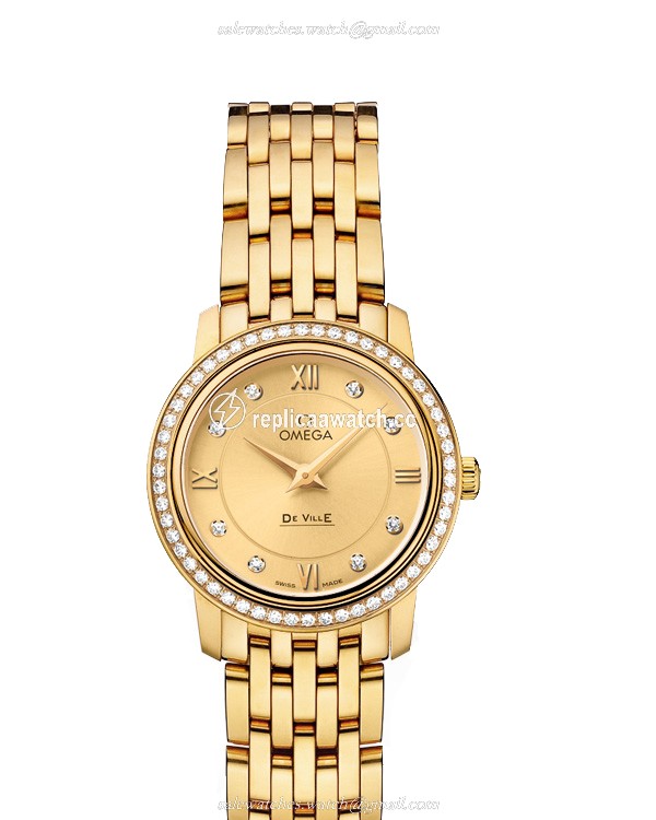 424.55.24.60.58.001 Omega De Ville Ladies Prestige Quartz 24.4 MM