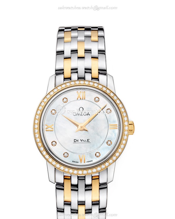 424.25.27.60.55.001 Omega De Ville Ladies Prestige Quartz 27.4 MM