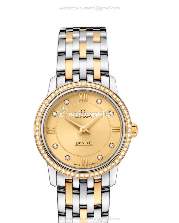 424.25.27.60.58.001 Omega De Ville Ladies Prestige Quartz 27.4 MM