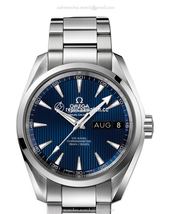 231.10.39.22.03.001 Omega Seamaster Aqua Terra 150 M Omega Co-Axial Annual Calendar 38.5 MM