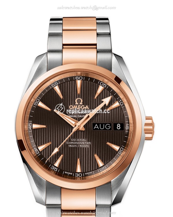 231.20.39.22.06.001 Omega Seamaster Aqua Terra 150 M Omega Co-Axial Annual Calendar 38.5 MM