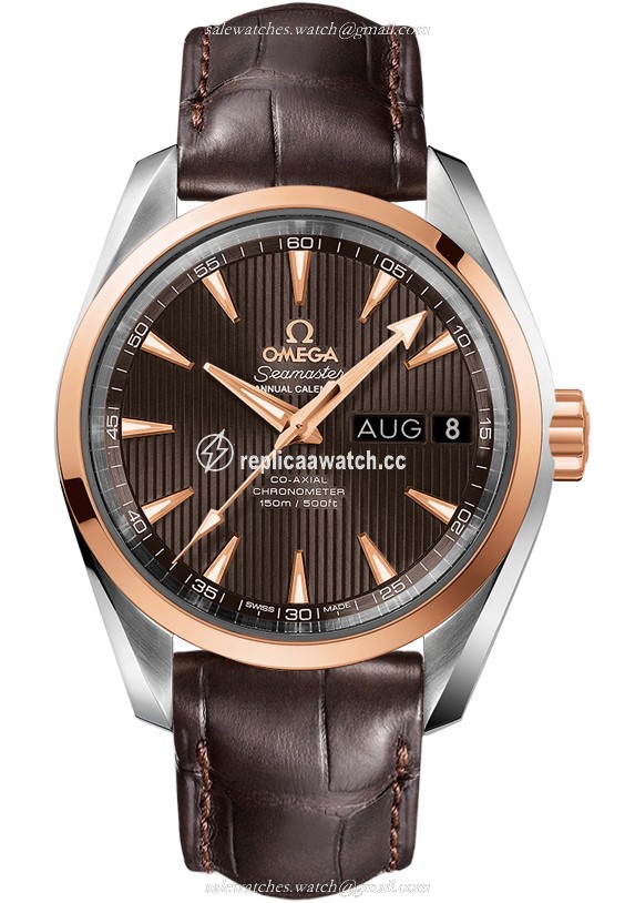 231.23.39.22.06.001 Omega Seamaster Aqua Terra 150 M Omega Co-Axial Annual Calendar 38.5 MM
