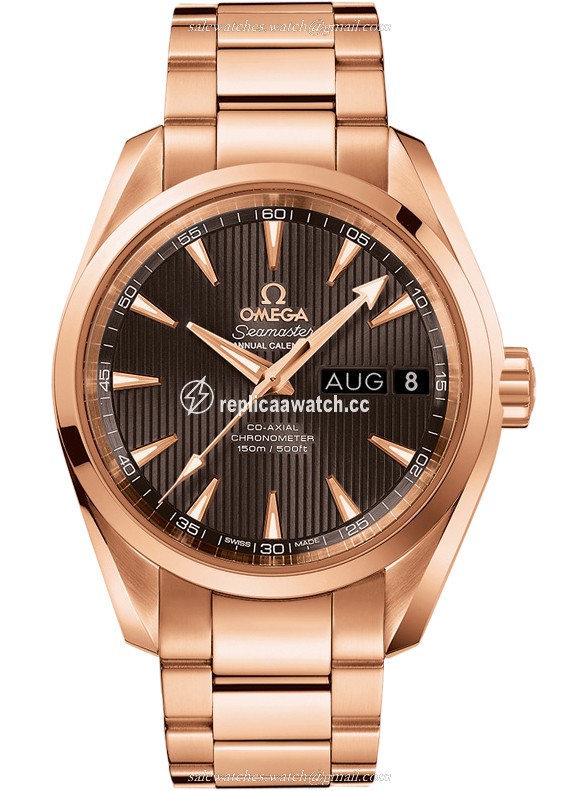 231.50.39.22.06.001 Omega Seamaster Aqua Terra 150 M Omega Co-Axial Annual Calendar 38.5 MM