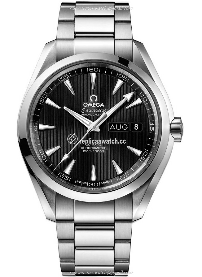 231.10.43.22.01.002 Omega Seamaster Aqua Terra 150 M Omega Co-Axial Annual Calendar 43 MM