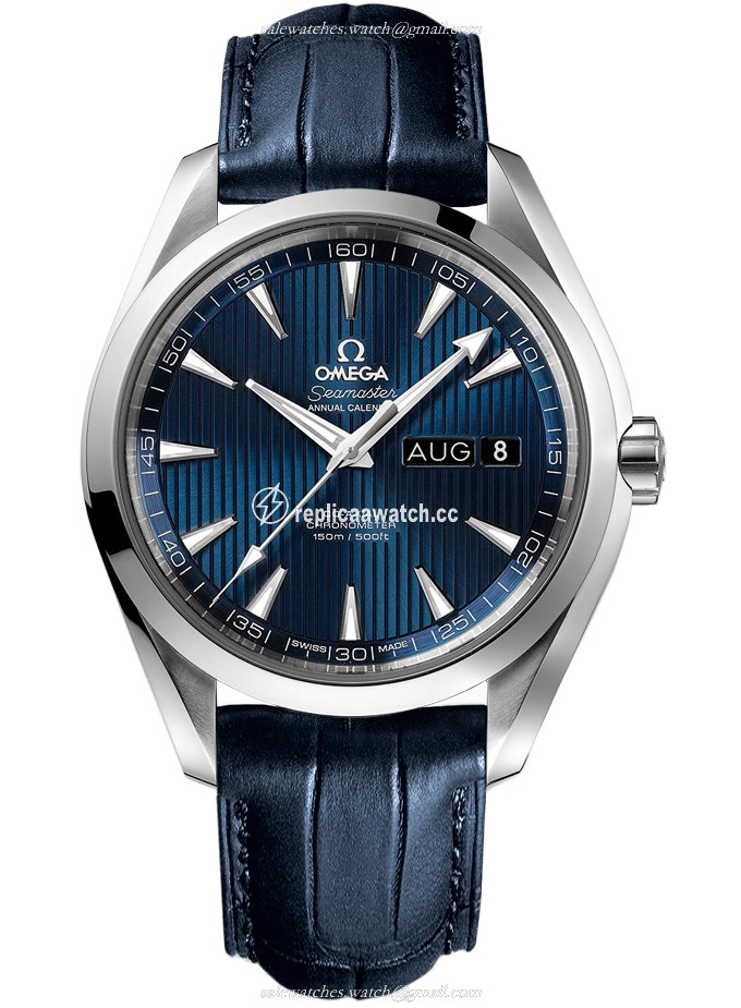 231.13.43.22.03.002 Omega Seamaster Aqua Terra 150 M Omega Co-Axial Annual Calendar 43 MM