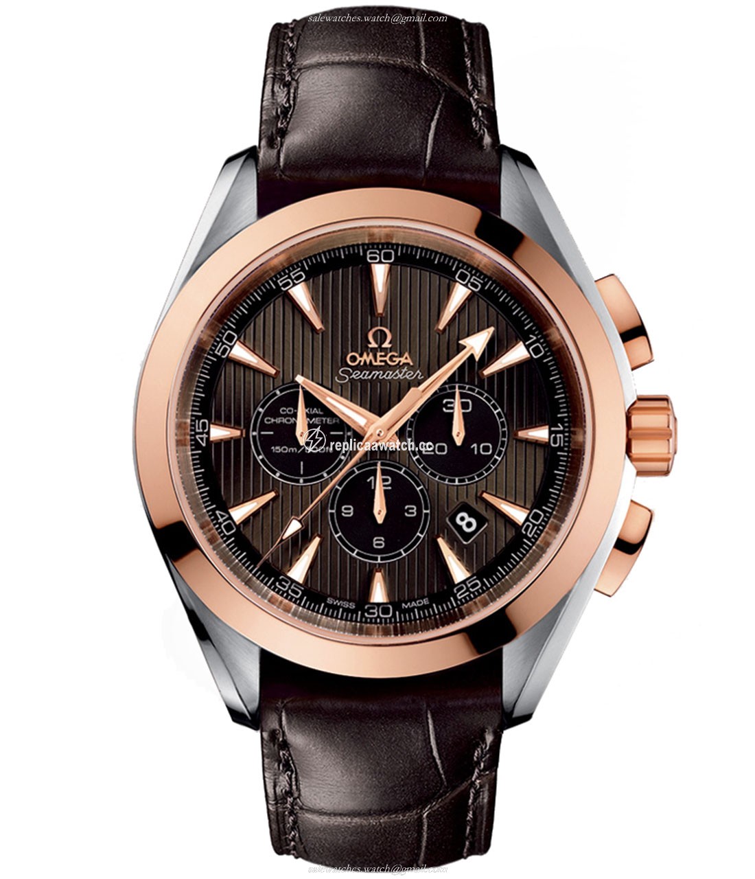 231.23.44.50.06.001 Omega Seamaster Aqua Terra 150 M Omega Co-Axial Chronograph 44 MM