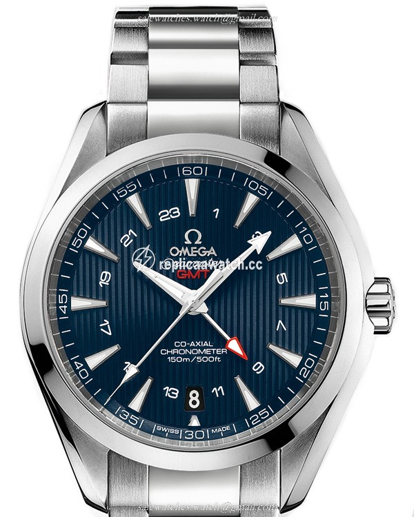 231.10.43.22.03.001 Omega Seamaster Aqua Terra 150 M Omega Co-Axial GMT 43 MM