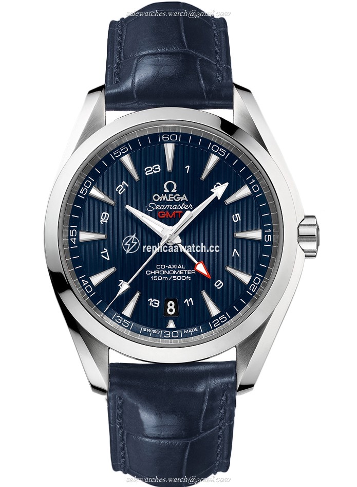 231.13.43.22.03.001 Omega Seamaster Aqua Terra 150 M Omega Co-Axial GMT 43 MM