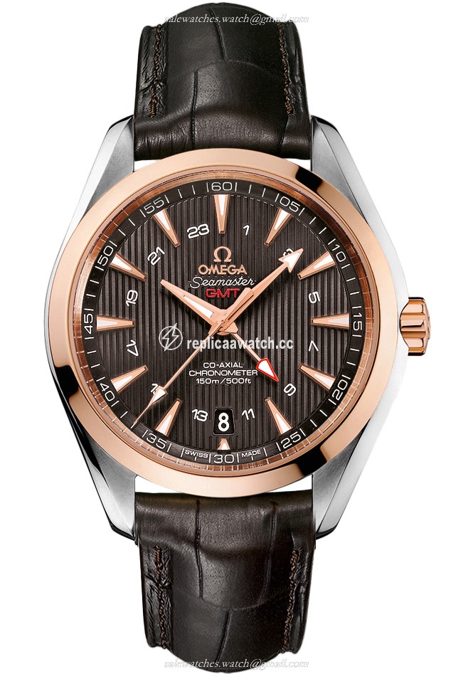 231.23.43.22.06.001 Omega Seamaster Aqua Terra 150 M Omega Co-Axial GMT 43 MM