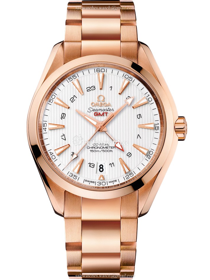 231.50.43.22.02.001 Omega Seamaster Aqua Terra 150 M Omega Co-Axial GMT 43 MM