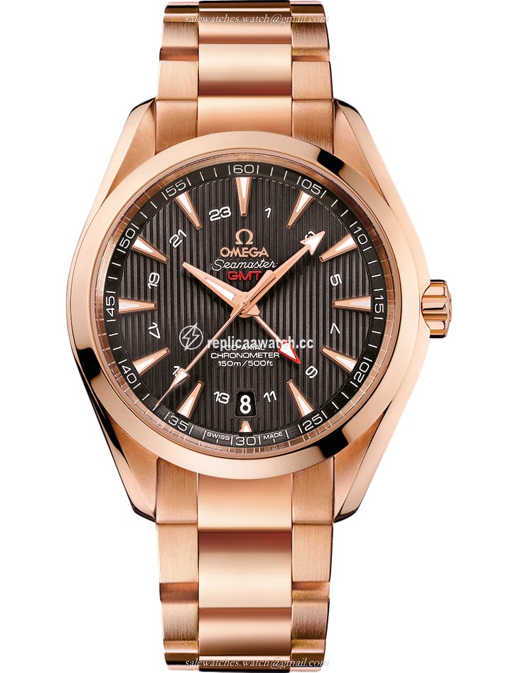 231.50.43.22.06.002 Omega Seamaster Aqua Terra 150 M Omega Co-Axial GMT 43 MM