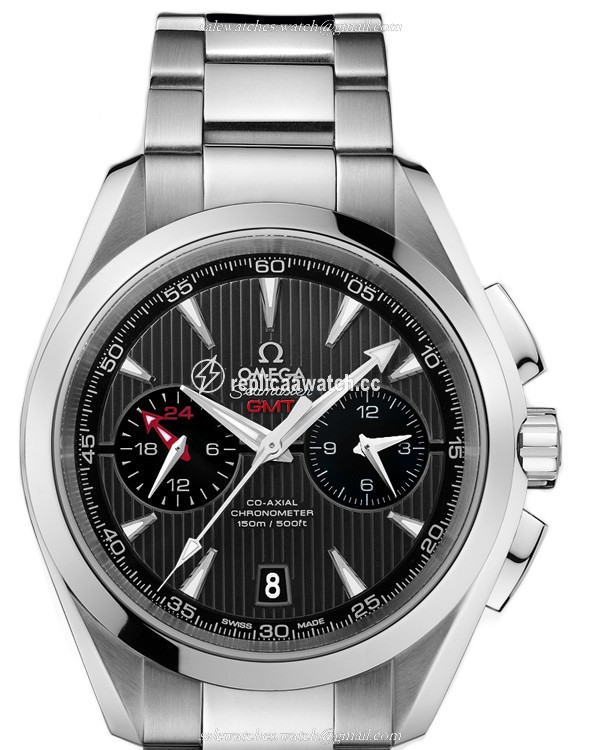 231.10.43.52.06.001 Omega Seamaster Aqua Terra 150 M Omega Co-Axial GMT Chronograph 43 MM