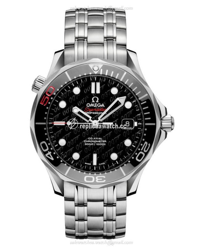 212.30.41.20.01.005 Omega Seamaster Diver 300 M Co-Axial 41 MM James Bond 007 50th Anniversary