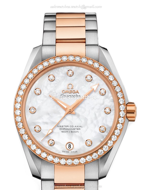 231.25.39.21.55.001 Omega Seamaster Ladies - Aqua Terra 150 M Omega Master Co-Axial Ladies 38.5 MM