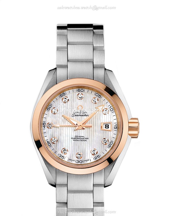 231.20.30.20.55.003 Omega Seamaster Ladies Aqua Terra 150 M Omega Co-Axial 30 MM