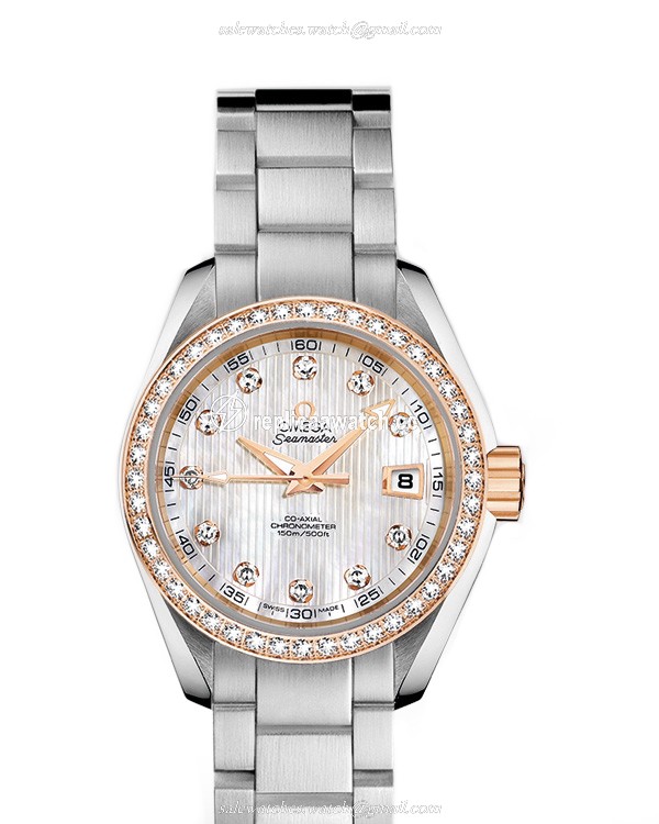 231.25.30.20.55.003 Omega Seamaster Ladies Aqua Terra 150 M Omega Co-Axial 30 MM