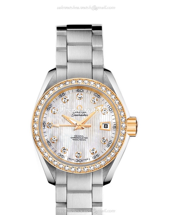 231.25.30.20.55.004 Omega Seamaster Ladies Aqua Terra 150 M Omega Co-Axial 30 MM
