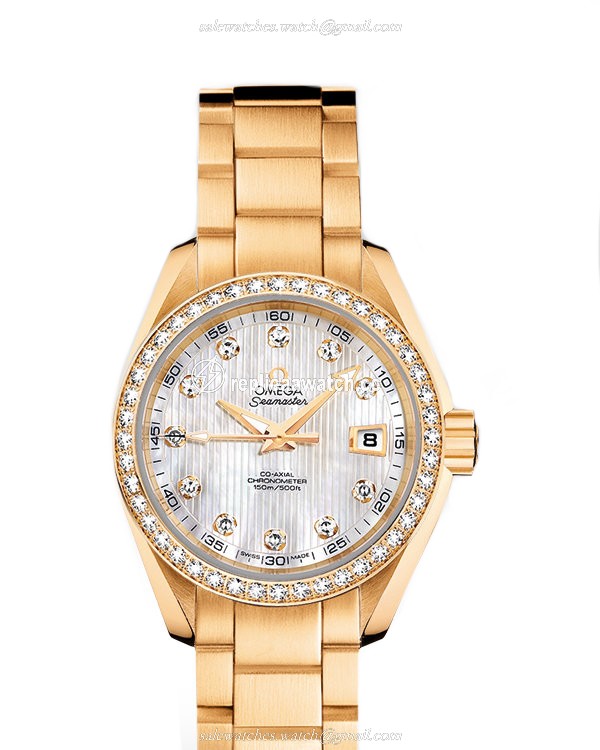 231.55.30.20.55.002 Omega Seamaster Ladies Aqua Terra 150 M Omega Co-Axial 30 MM