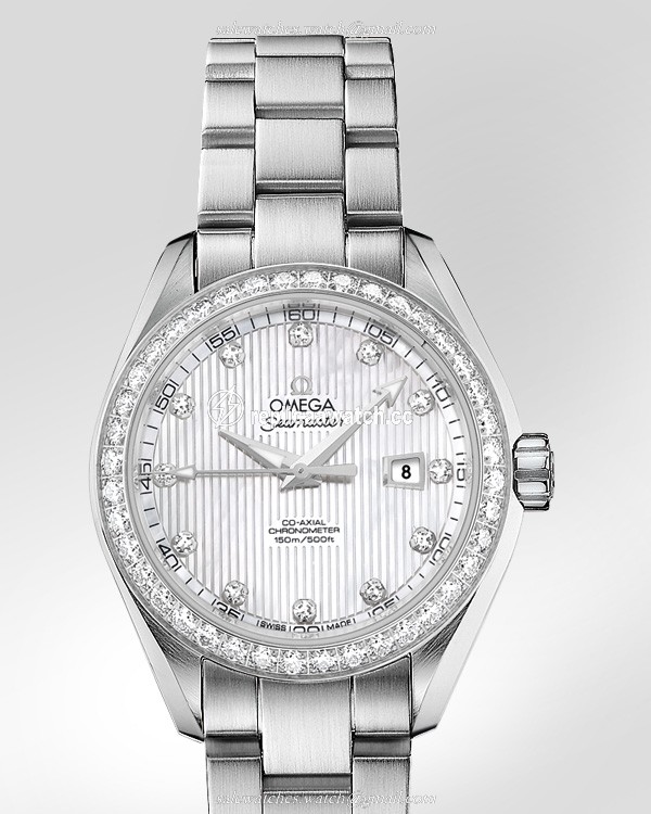 231.15.34.20.55.001 Omega Seamaster Ladies Aqua Terra 150 M Omega Co-Axial 34 MM