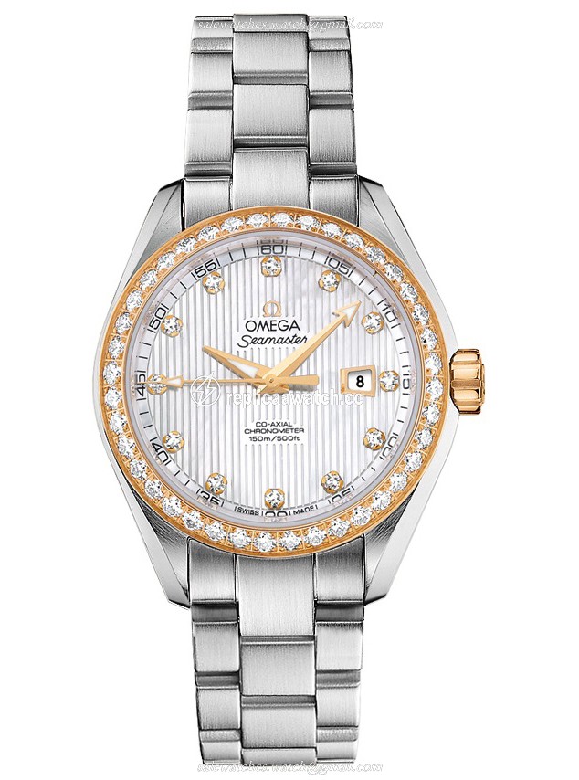 231.25.34.20.55.004 Omega Seamaster Ladies Aqua Terra 150 M Omega Co-Axial 34 MM