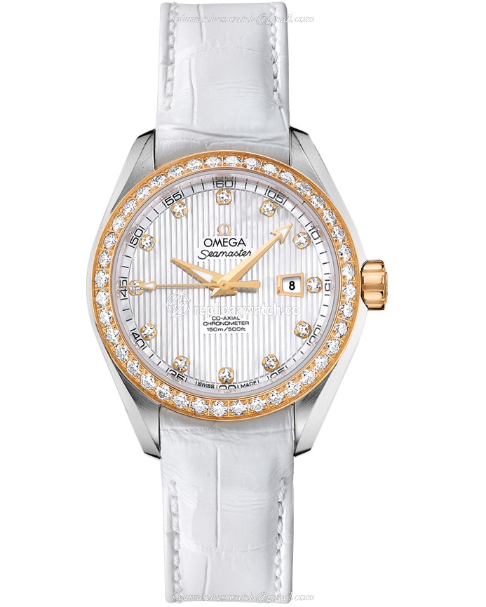 231.28.34.20.55.001 Omega Seamaster Ladies Aqua Terra 150 M Omega Co-Axial 34 MM