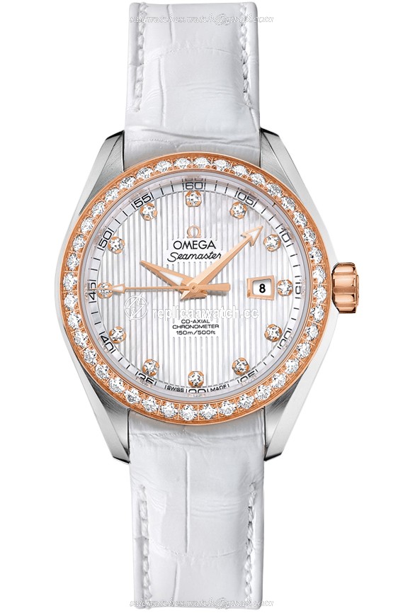 231.28.34.20.55.002 Omega Seamaster Ladies Aqua Terra 150 M Omega Co-Axial 34 MM