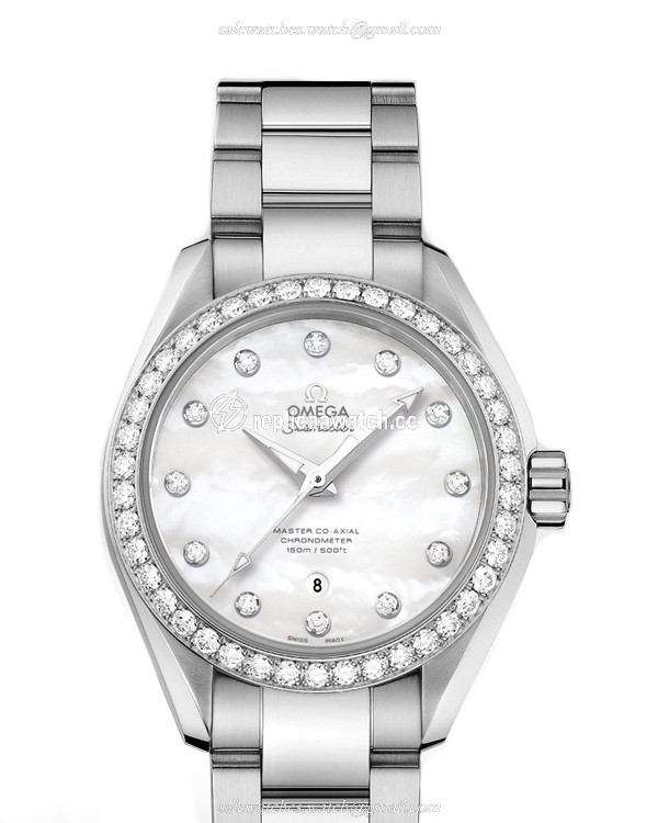 231.15.34.20.55.002 Omega Seamaster Ladies Aqua Terra 150 M Omega Master Co-Axial 34 MM
