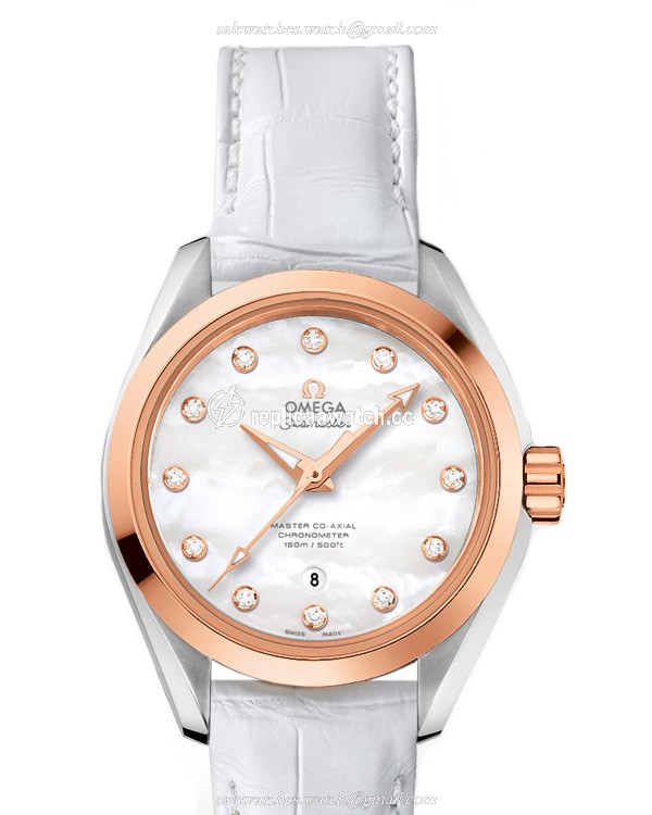 231.23.34.20.55.001 Omega Seamaster Ladies Aqua Terra 150 M Omega Master Co-Axial 34 MM