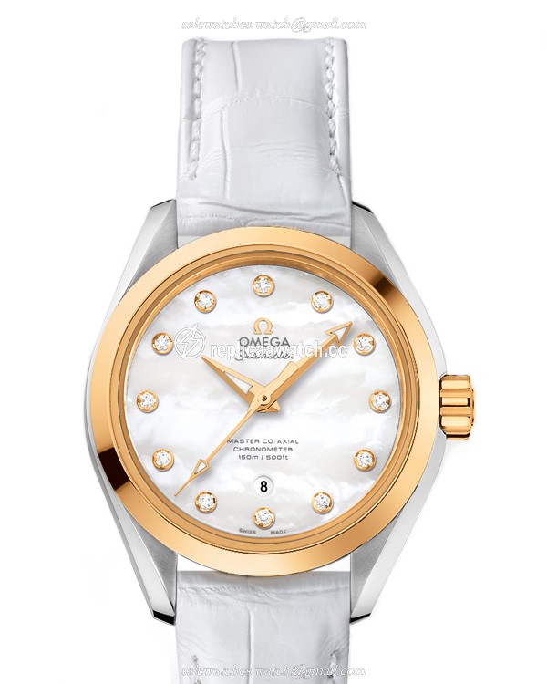 231.23.34.20.55.002 Omega Seamaster Ladies Aqua Terra 150 M Omega Master Co-Axial 34 MM
