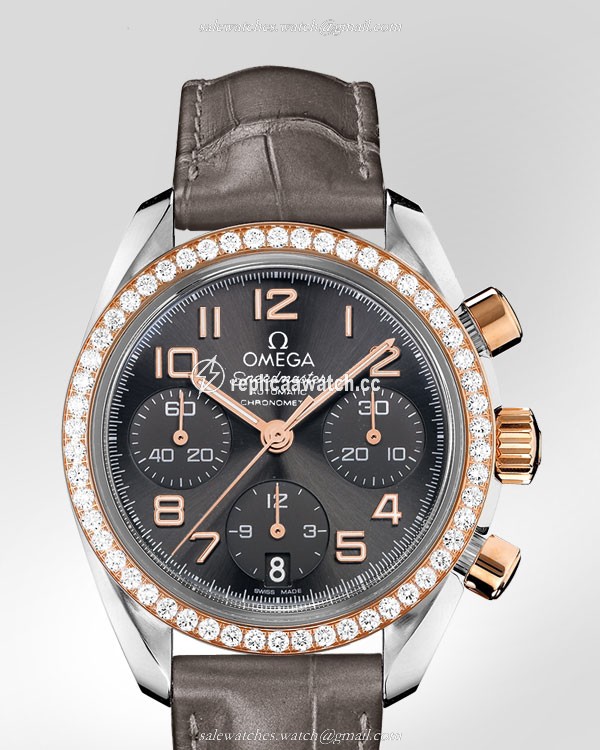 324.28.38.40.06.001 Omega Speedmaster Ladies Chronograph 38 MM