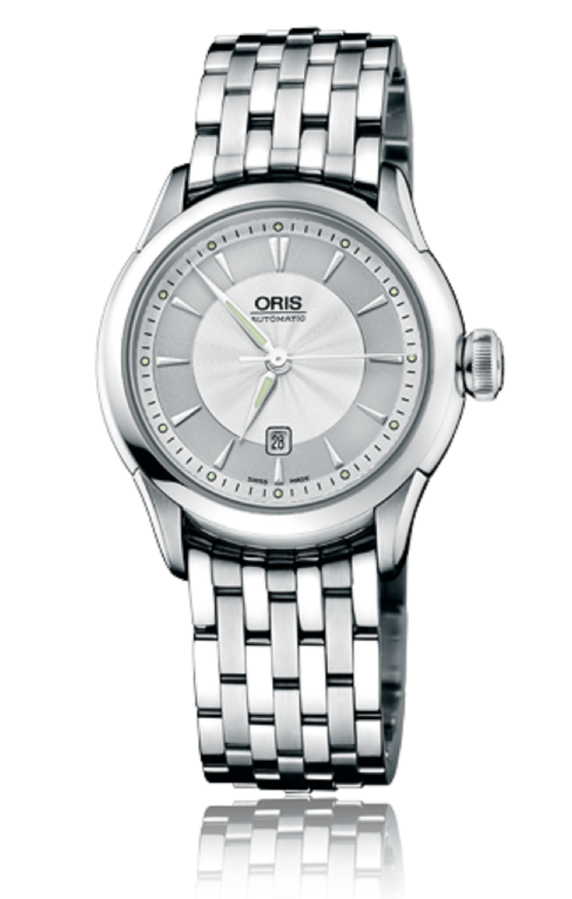 01 561 7604 4051-07 8 16 73 Oris Culture Ladies Artelier Date