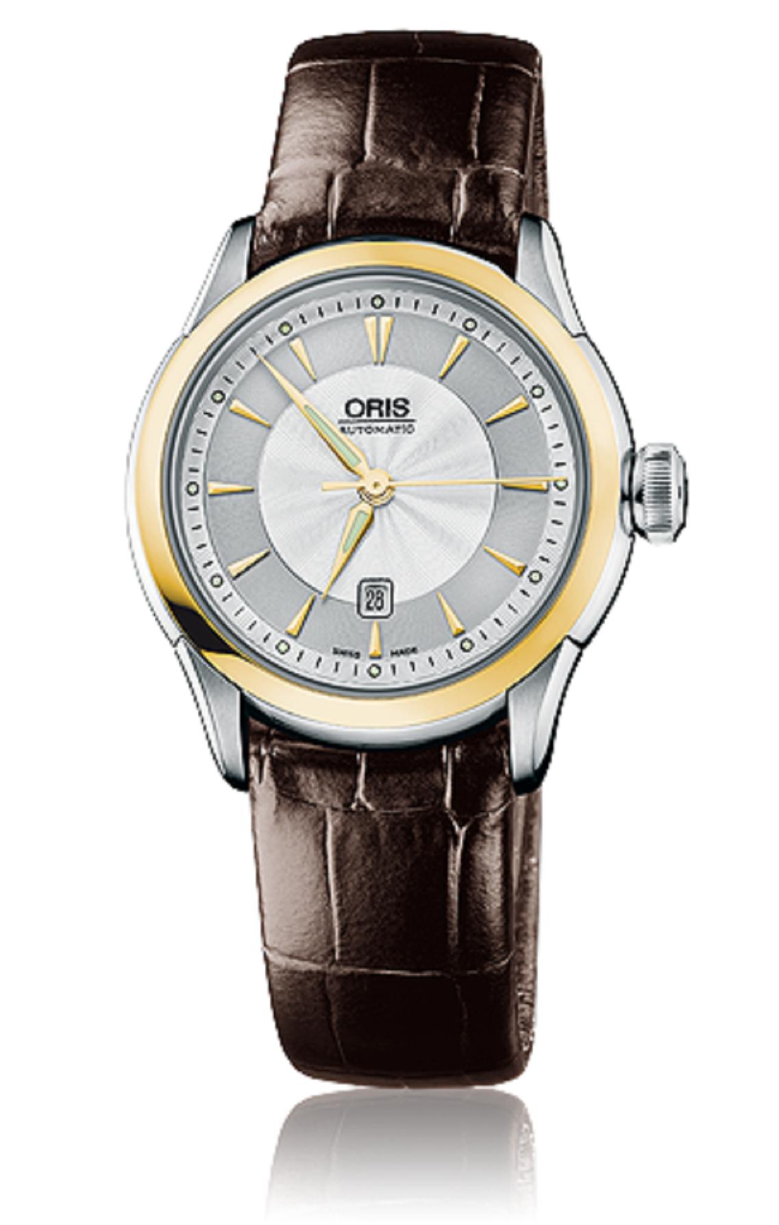 01 561 7604 4351-07 5 16 70FC Oris Culture Ladies Artelier Date