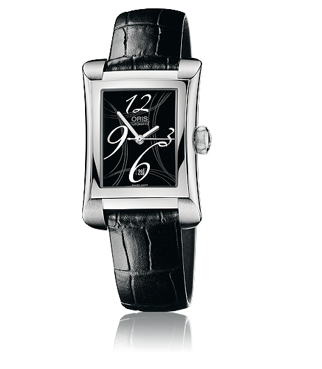 01 561 7620 4064-07 5 16 72 Oris Culture Ladies Rectangular Date 2008