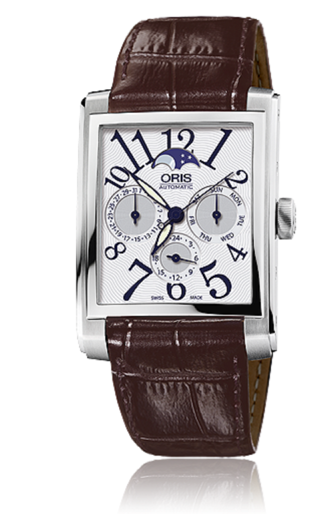 01 582 7658 4061-07 5 23 70FC Oris Culture Rectangular Complication