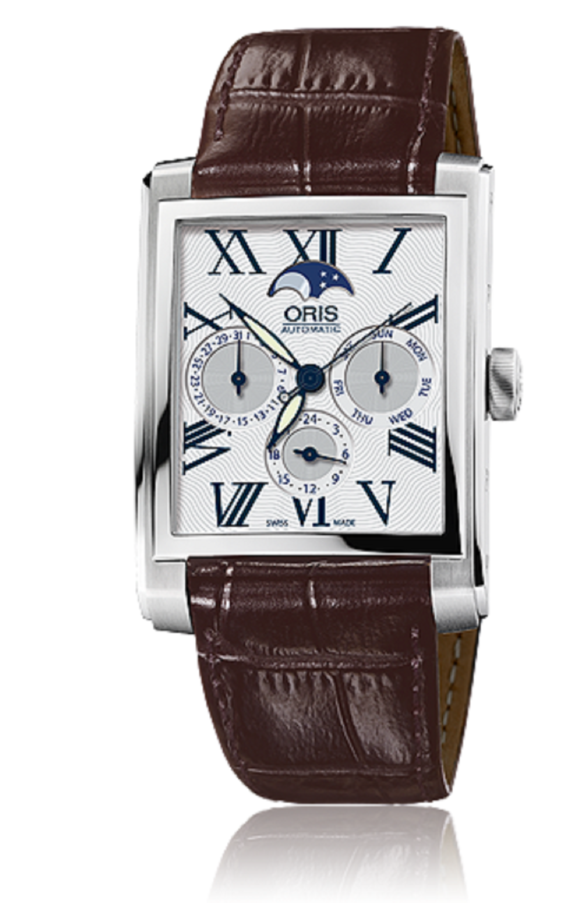 01 582 7658 4071-07 5 23 70FC Oris Culture Rectangular Complication