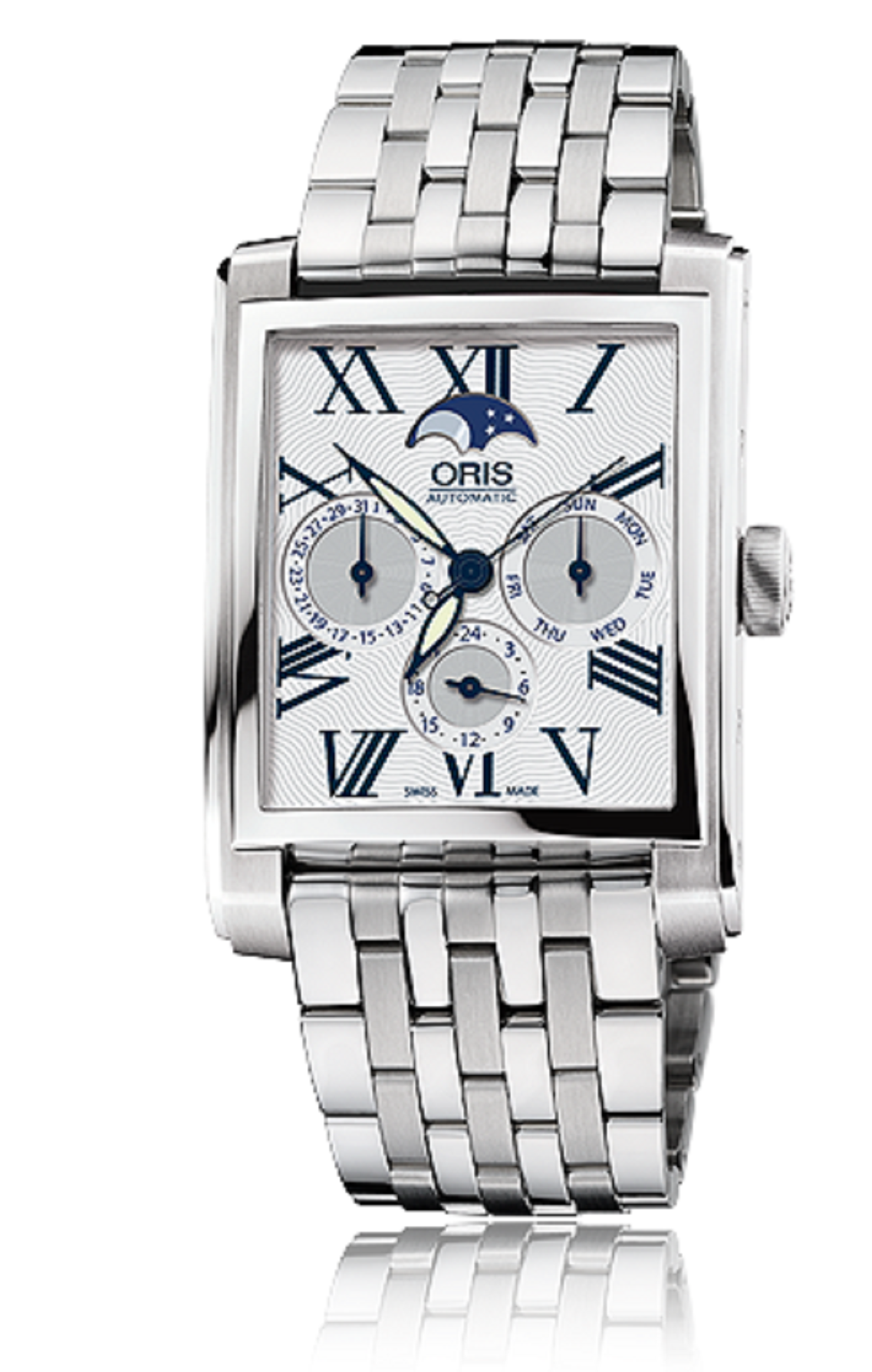 01 582 7658 4071-07 8 23 82 Oris Culture Rectangular Complication