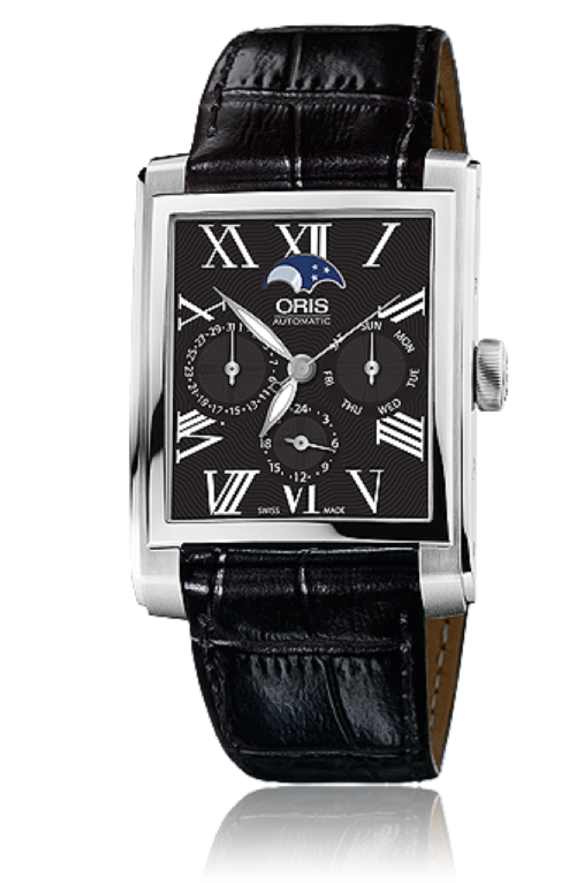 01 582 7658 4074-07 5 23 71FC Oris Culture Rectangular Complication