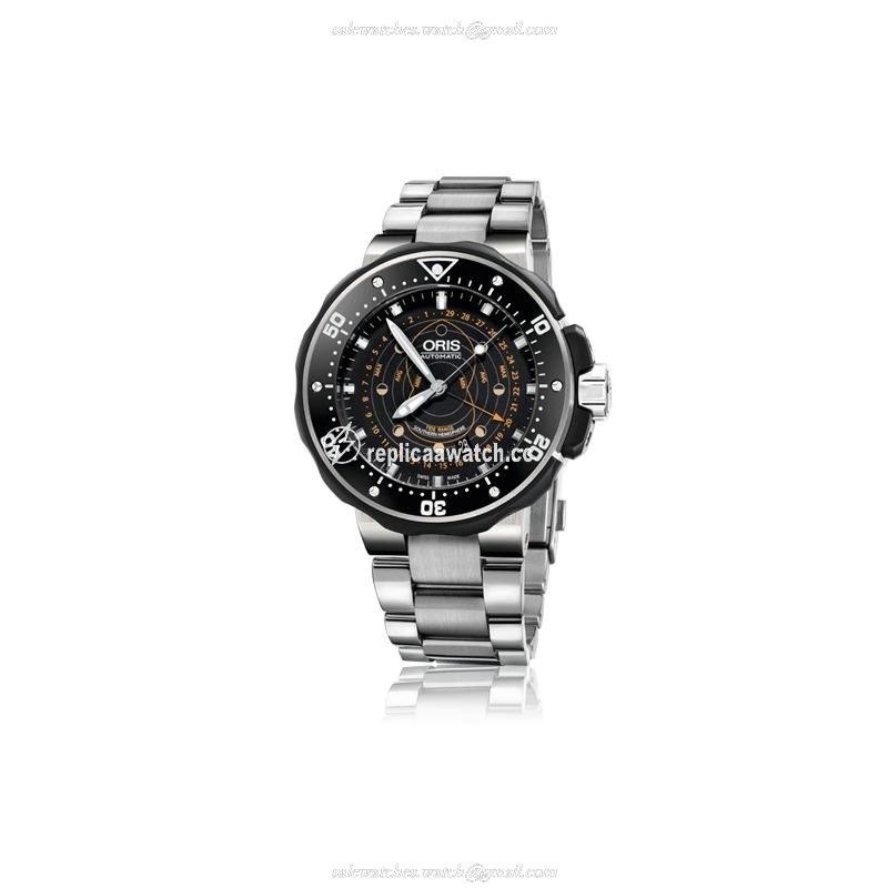01 761 7682 7134-Set Oris Diving ProDiver Pointer Moon
