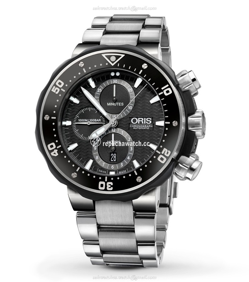 01 774 7683 7154-Set Oris ProDiver Chronograph