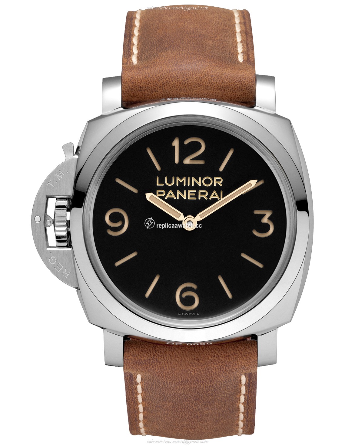 PAM00557 Panerai Luminor 1950 Left-Handed 3 Days Acciaio